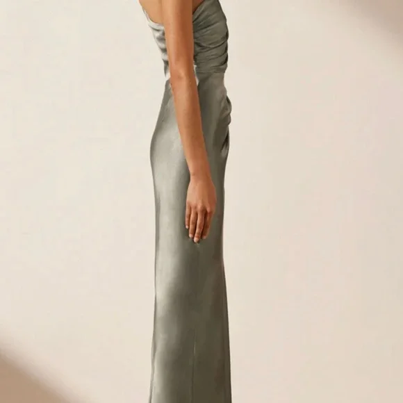 BRAND NEW. NEVER WORN.  Shona Joy Sage Gown. NWT. Size: AU10, US6 - Picture 4 of 5
